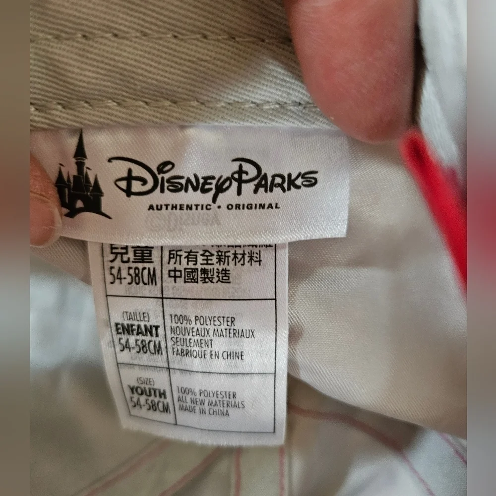 Disney Park Authentic Minnie Youth Ballcap